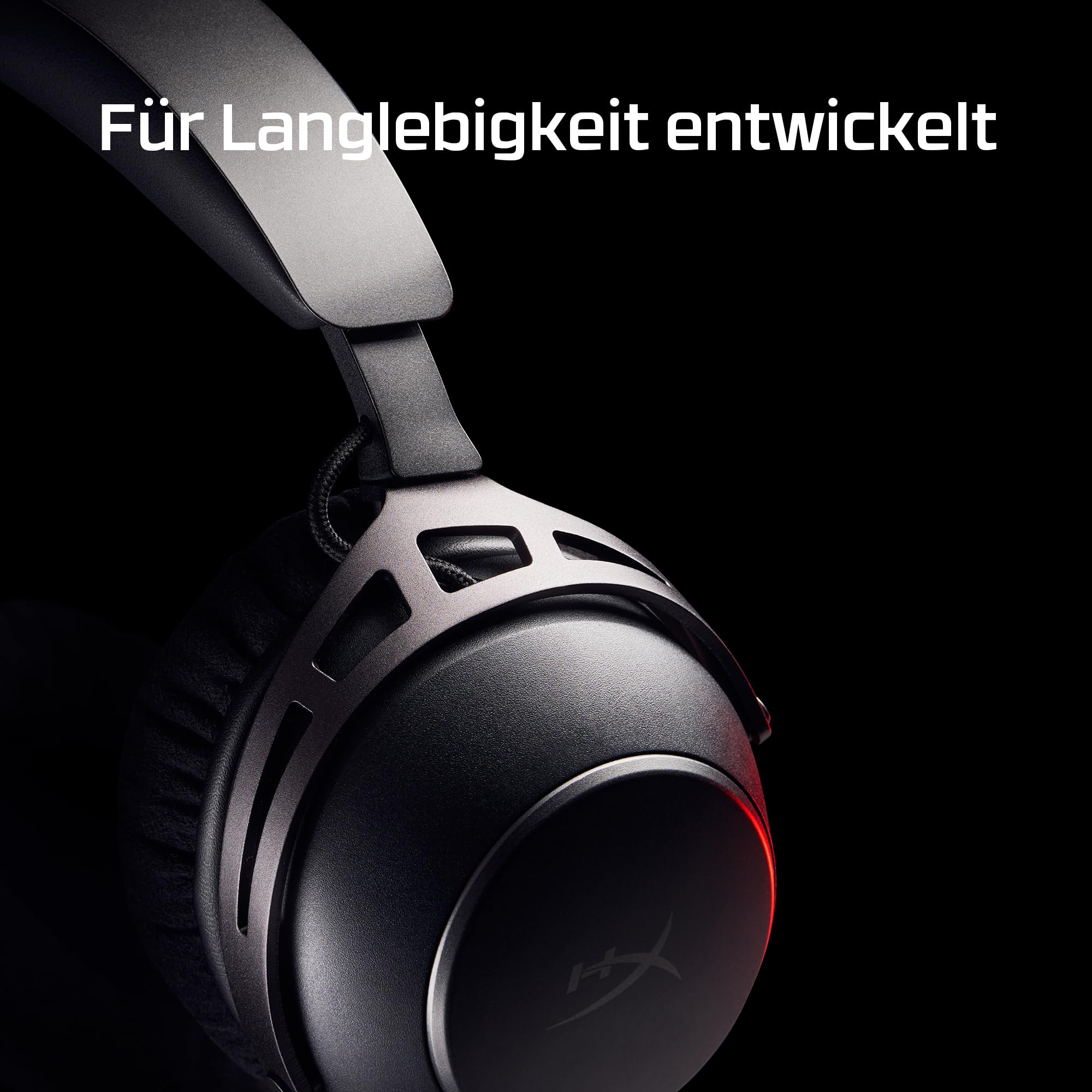 HyperX Cloud Alpha 2 Wireless Gaming Headset – 250 Std Akkulaufzeit, 53-mm-Doppelkammer-Treiber, Bluetooth & 2,4 GHz, RGB-Basisstation, Mikrofon, PC, PS5, PS4, Switch, Mobile, Schwarz 8