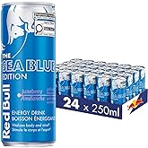 Red Bull Energy Drink, The Sea Blue Edition, 250ml (24 pack)