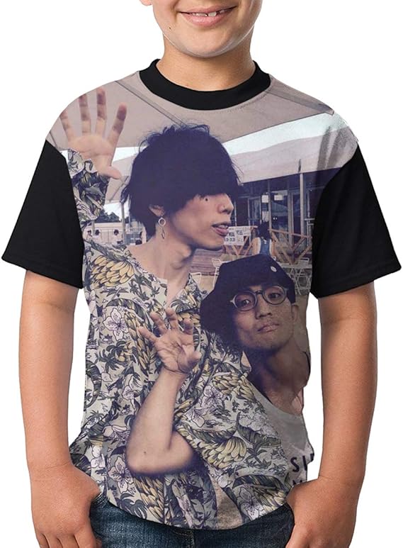 Amazon Co Jp 米津玄師 1 男女兼用 半袖 夏服 薄手 Tシャツ 軽い 柔らかい ファッション おおきいサイズ おしゃれ シンプル 快適 人気 上質 Tシャツ 吸水速乾 3dプリント プレゼント 服 ファッション小物