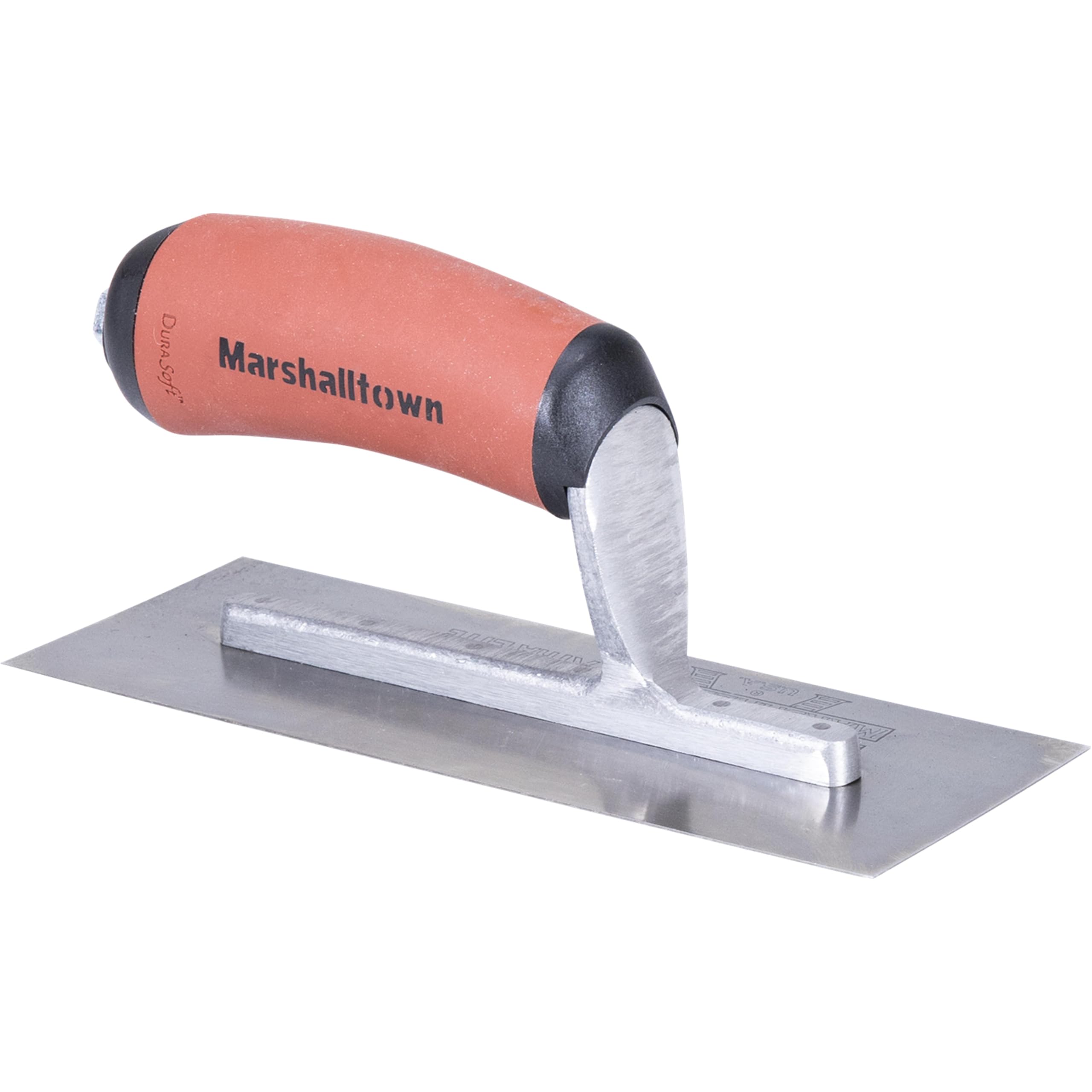 Marshalltown The Premier Line 11D 8-Inch by 3-Inch Midget Trowel with Curved Durasoft Handle