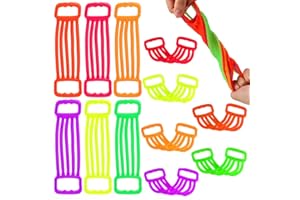 JYXT 12 Pack Stretchy Strings Fidget Toys, Stretchy Fidget Sensory Toys Stress Relief Anxiety Calming Toys for Autistic Kids Boys Adults Classroom Prize Treasure Box Birthday Christmas Party Favors Gifts