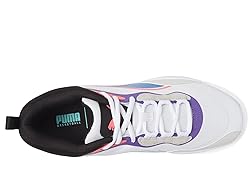 PUMA Playmaker Pro Puma White/Team Violet 7.5 D