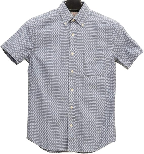 Amazon Faherty Brand ファリティ ブランド 本藍染め フィッシュスケール 半袖 シャツ インディゴ メンズ 並行輸入品 並行輸入品 シャツ 通販