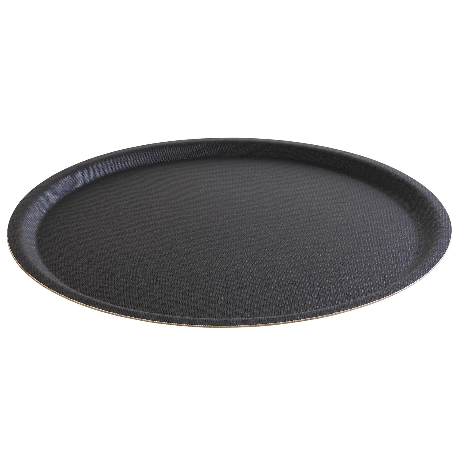 Non Slip Tray HAPPY HOUR round Ø 43 cm black