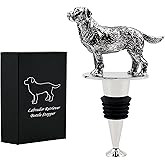 Labrador Retriever Wine Bottle Stopper, Labrador Retriever Gifts Wine Gifts Christmas Birthday Gifts for Men Women Dog Lovers, Wine Stopper for Wine Champagne Prosecco Wine Accessories
