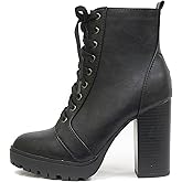 Soda BALBOA ~ Women's High Stacked Heel Bootie