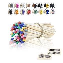 4" Inch Long Wooden Refill Matchsticks with Strike