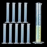 10Pack 100ml Plastic Graduated