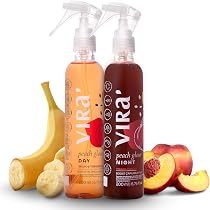 Amazon.com : VIRÁ - Brazilian Peach Glow Day & Night Leave-in and ...