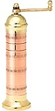 Pepper Mill Imports Atlas Salt Mill, Copper/Brass, 8"