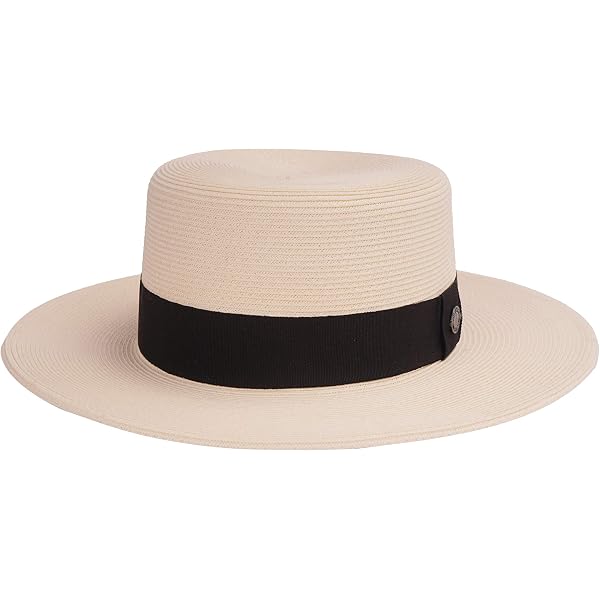 San Diego Women\'s 100% Natural Straw Fedora Sun Beach Hat O/S San Diego Hat Co. womens Fedora Beach With Back Knot Band  main image 2