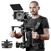 DF DIGITALFOTO Thanos SE Gimbal Support Vest System,Video SteadyCam Axis Compatible with DJI RS4/RS 4 Pro/Mini/RS 3/PRO/RS2,ZHIYUN Crane 2S/3S for Videographer Smoothing The footage 4.4-17.6 lbs