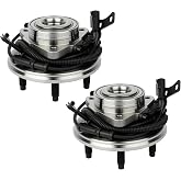 ECCPP 2-Piece 515078 Wheel Hub Bearing for Mercury Mountaineer 2006-2010 | for Ford Explorer Sport Trac 2007-2010 5 lugs w/ABS Sensor Pre-Greased Sealed