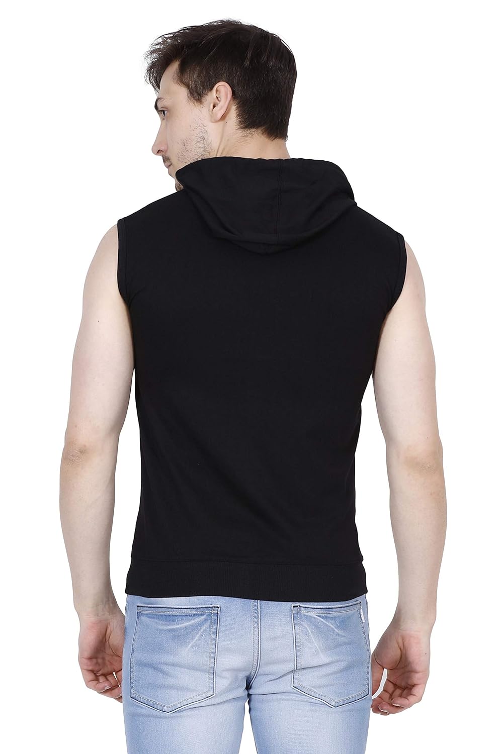 fanideaz men's cotton hooded sweatshirt with zip