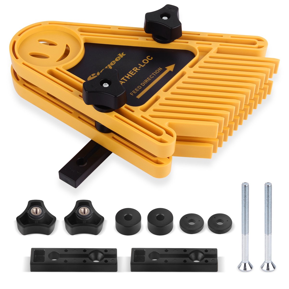 Featherboard, Stageek Woodworking Feather Loc Board Dual Featherboards