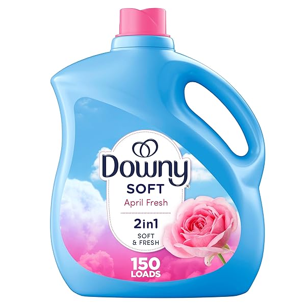 DOWNY FABRIC SOFTENER LIQUID, APRIL FRESH SCENT, 111 FL OZ, 150 LOADS