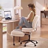 Pinmoco ADHD Cross Legged Office Chair, Swivel Kneeling Meditation Seat | 360° swivel cross-legged chair with reversible seat