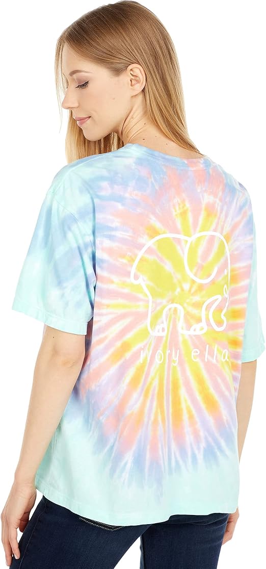 ivory ella tie dye backpack