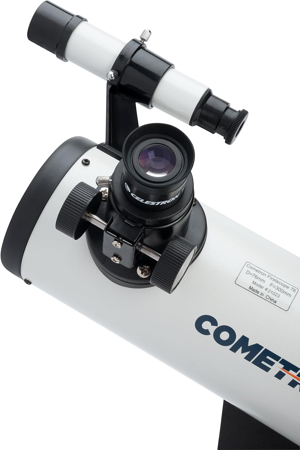 Celestron 21023 Cometron 76mm Firstscope, White, Black - Image 5
