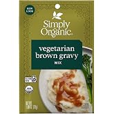 Simply Organic Brown Gravy Mix, Vegetarian, 1 Ounce