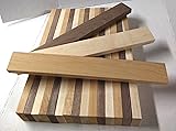 3/4” x 2” x 16” Combo of 6 Walnut 6 Cherry
