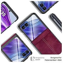 BSNRM for Motorola razr+ 2024 Case, Built-in Screen