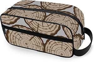 Bolsa de artículos de tocador Mucho troncos Cortados Textura Árbol