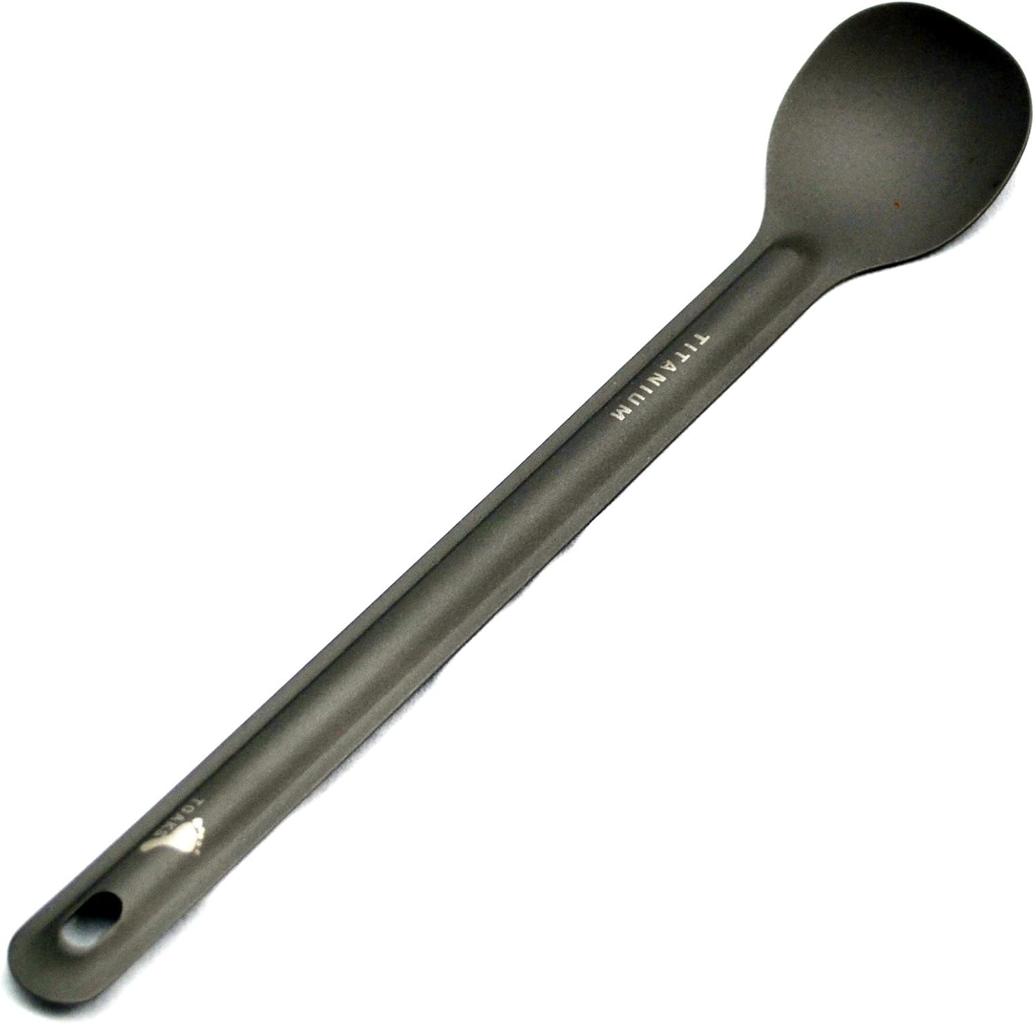 TOAKS Titanium Long Handle Spoon, Silver, SLV03 BigaMart