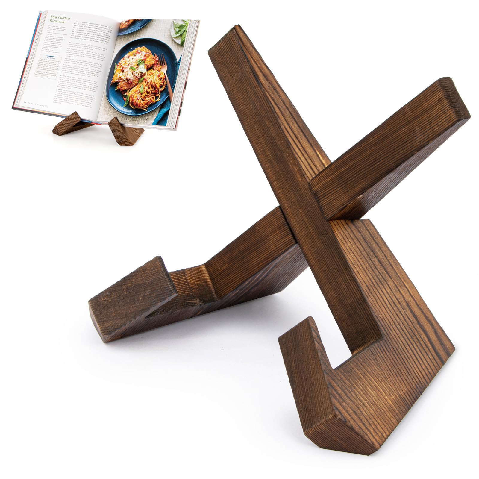Rustic dark wood craftsmanship
