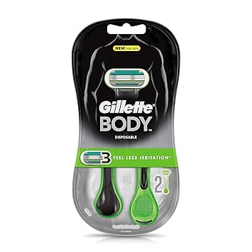 gillette men's body razor
