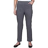 Alfred Dunner Proportioned Medium Allure Slim Pant Pants