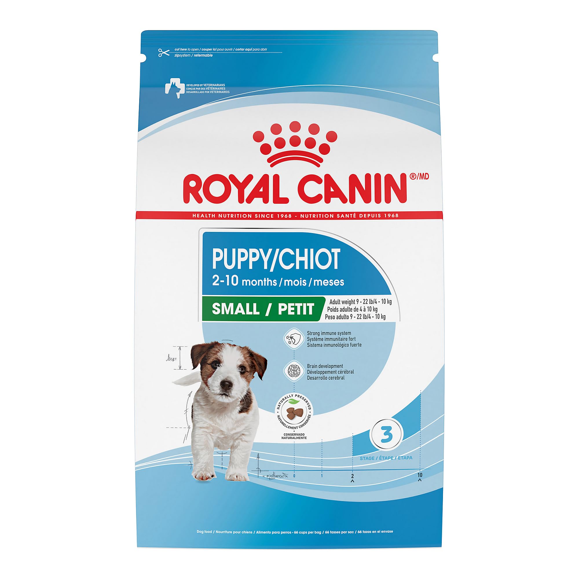 Royal Canin Size Health Nutrition Small Puppy Dry Dog Food, 14 lb Bag Image
