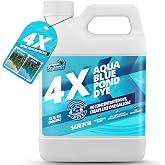 4X Aqua Blue Pond Dye, Concentrated Colorant, 32oz | Not Rocket Sciences Lake Tint, Long-Lasting Color for Ponds, Protects Against Sunlight, Ideal for Fish &amp; Wildlife