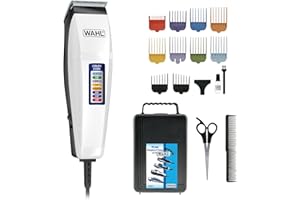 Wahl Canada Color Pro, Haircutting Kit, Exclusive Colour Guide combs with key for simpler use, Cordless Clipper Kit - Model 3