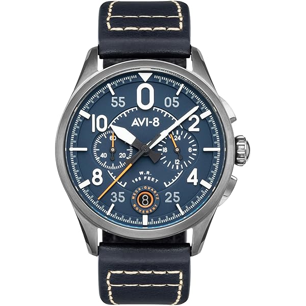 Amazon.com: AVI-8 Hawker Hurricane Men's Pilot Watch – Dual Time