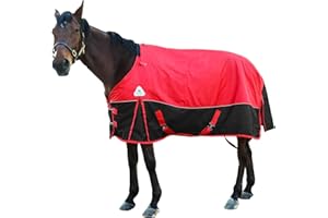 NIUTRIP 1600D Winter Horse Blankets Waterproof,Medium Weight Horse Blanket with Detachable Neck Mask,Horse Blankets for Real Horses,Protect Horses (Back Length81in Horse Height 61in（155cm） No Scarf Style)