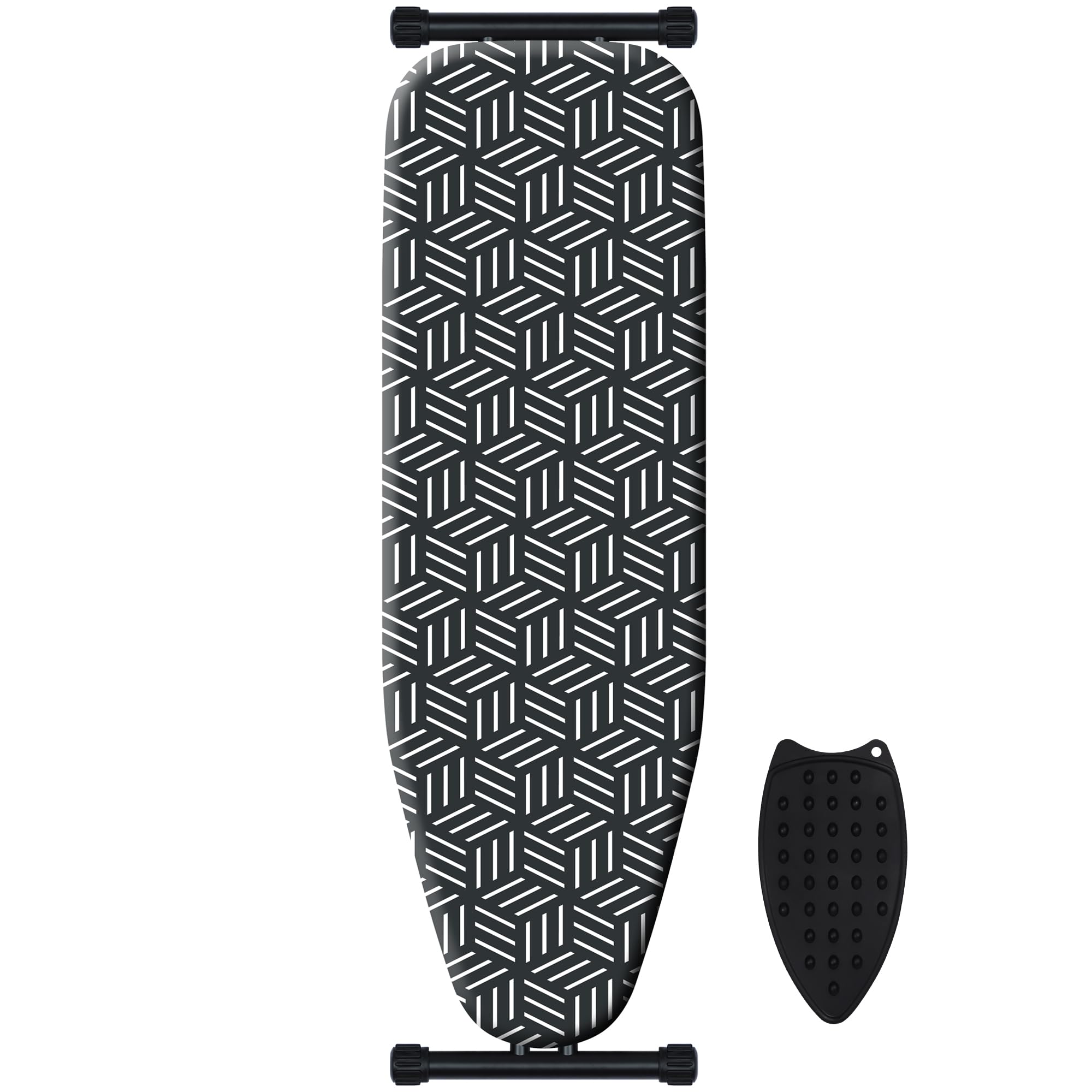 Photo 1 of ***FINAL SALE*** caius Ironing Board, Compact and Space Saver Full Size Ironing Board, Extra Wide Ironing Area with Extra Thick Heavy Duty Padded Cover, Stable Structure, Easy to Fold