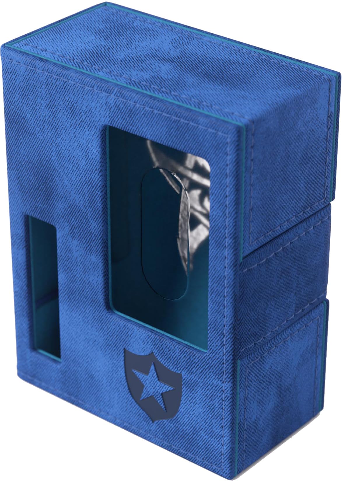 Gamegenic Arkham Horror Investigator Deck Tome - Premium Deck Box for Arkham Horror: The Card Game, Holds a Full Investigator Deck, Guardian - Blue Color, Made — image 1