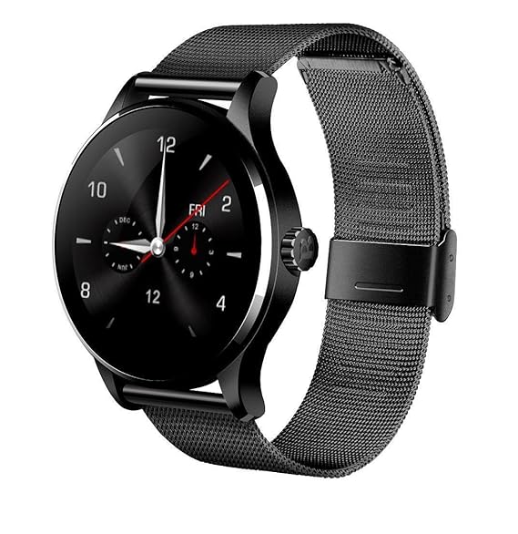 Amazon.com: K88H Bluetooth Smart Wrist Watch with Stainless ...