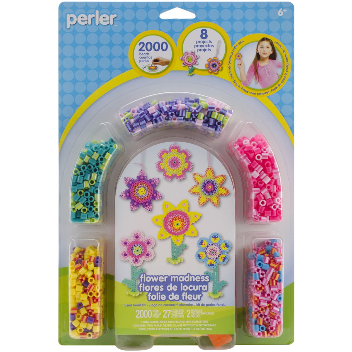 Perler Beads - Flower Madnessactivity Kit