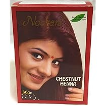Noorani Henna Based Hair Color and Herbal Powder (1 (6 Pouch x 10g