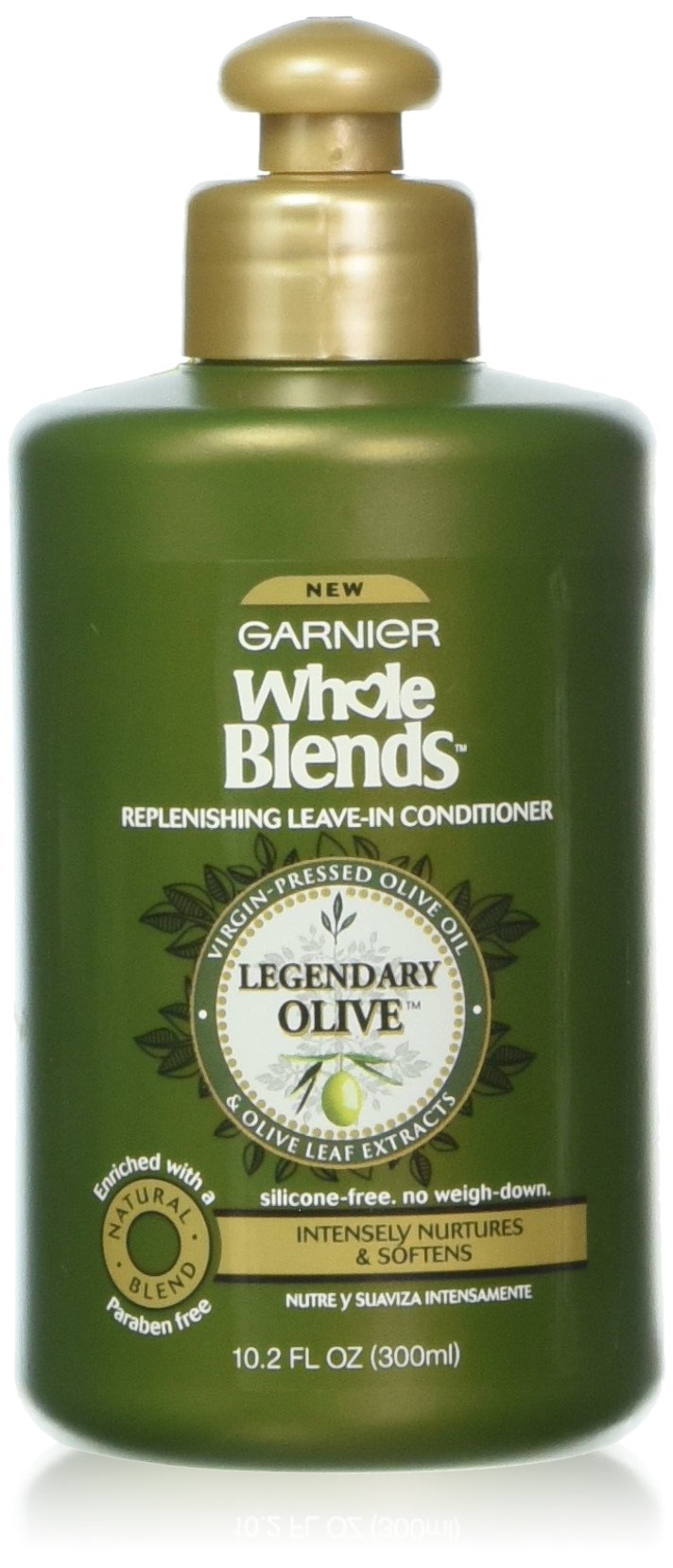 Garnier Hair Care Whole Blends Replenishing Leave-in Conditioner, 10.2 Flu