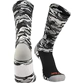 TCK Athletic Camo Crew Socks - Basketball Football Lacrosse Baseball