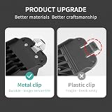 Yinke Clipper Guards 6PCS Fits Wahl with Metal Clip 1.25 1.5 1.75 2 2.25 2.5 in view 3