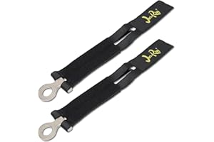 Jeri-Rigg Heavy Duty Tie Down Strap Anchor Point and Multi-Use Rigging Assistant, Ratchet Strap Eye Loop Tie Down Mount for Securing Cargo (2 pk, SM)