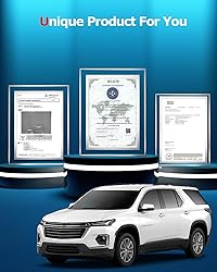 ASZSK Tempered Glass Screen Protector For Chevrolet