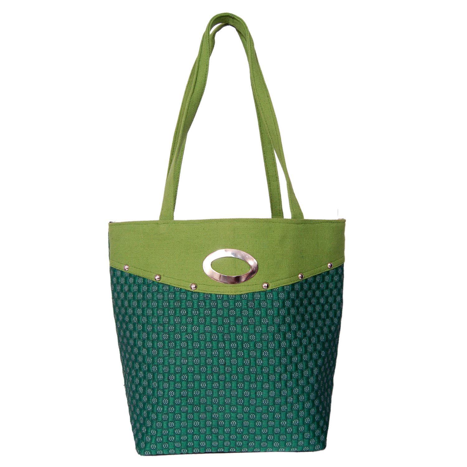 womaniya women's tote bag (green-woman-911)