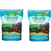 Espoma Organic Seed Starter Premium Potting Soil Mix - All Natural & Organic Seed Starting Mix with Mycorrhizae. for Organic Gardening, 8 qt, Pack of 2