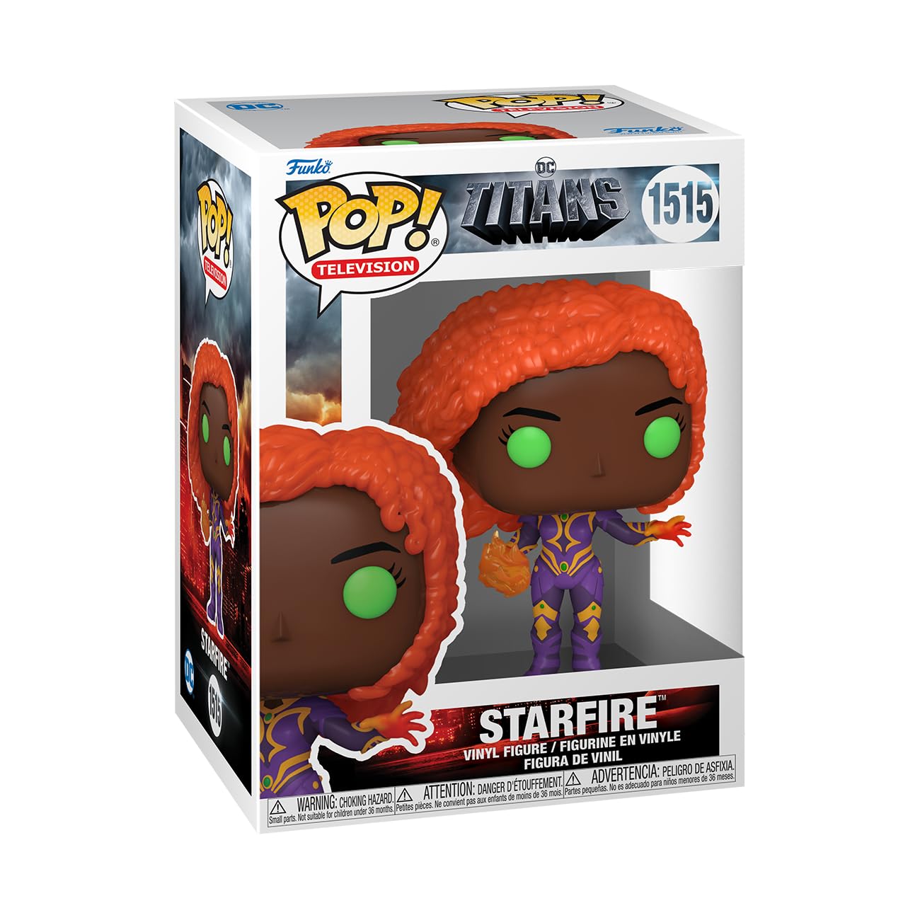 Funko POP! TV: Titans - Starfire - DC Titans - Collectable Vinyl Figure - Gift Idea - Official Merchandise - Toys for Kids & Adults - TV Fans - Model Figure for Collectors and Display