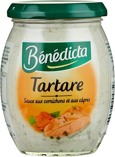 Benedicta Tartare Sauce Aux Cornichons Aux Capres Le Pot De 260 G